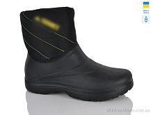 Сапоги из пены 2027-2 чорний CAP / p. 36-41 / 8пар