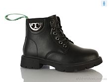 Ботинки Y106(7603) black-green DINO ALBAT / p. 31-36 / 6пар