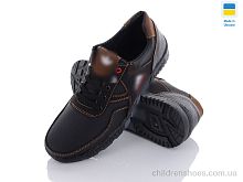 Кроссовки SunShine КР38A чорно-рудий Paolla / p. 40-45 / 8пар