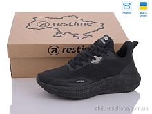 Кроссовки SWL24072 black Restime / p. 36-41 / 8пар