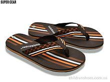 Вьетнамки A01-768 brown Super Gear / p. 40-45 / 10пар