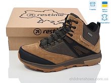 Ботинки EMZ24361 brown Restime / p. 41-45 / 8пар