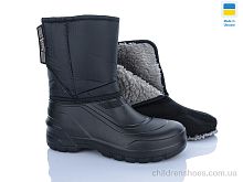 Сапоги из пены A163 чорний DeMur / p. 42-45 / 6пар