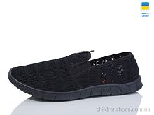 Слипоны 4100 чорний Lot Shoes / p. 41-45 / 6пар