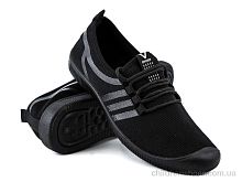 Кроссовки 64-21 black Violeta / p. 40-45 / 6пар