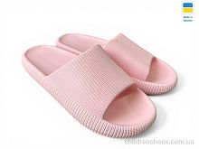 Шлепки 024 персик Rai shoes / p. 36-41 / 6пар