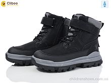 Ботинки HC528 black-grey Clibee / p. 32-37 / 6пар
