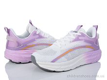 Кроссовки 20-1028 white-purple Violeta / p. 36-41 / 8пар