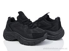 Кроссовки 172-45-1 black Violeta / p. 36-41 / 8пар