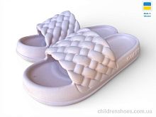 Шлепки 2001 пудра Rai shoes / p. 36-41 / 6пар