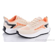 Кроссовки 143-28 beige-orange Violeta / p. 36-41 / 8пар