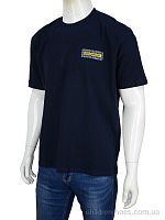 Футболка 3188-10 navy Мир / p. 3XL-6XL / 4пар