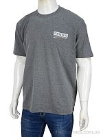 Футболка 3188-28 grey Мир / p. 3XL-6XL / 4пар