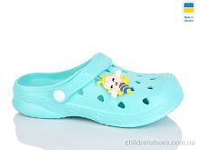 Кроксы C100 м'ята Inblue / p. 24-33 / 6пар