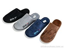 Тапки DF2513 mix Alex / p. 42-47 / 12пар