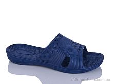 Шлепки DS58 синій Inblue / p. 36-41 / 8пар