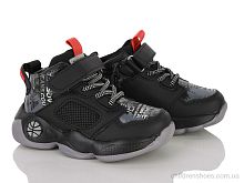 Кроссовки L204A black-grey Clibee-ShoSho / p. 26-31 / 6пар