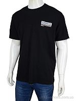 Футболка 3188-33 black Мир / p. 3XL-6XL / 4пар