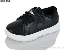 Кроссовки 00329 black Super Gear / p. 26-31 / 6пар