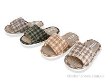 Тапки MD10392 mix YZY / p. 36-41 / 24пар