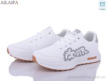 Кроссовки 6659 white-grey Ailaifa / p. 36-41 / 8пар