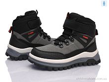 Ботинки HC812-2 grey-red Clibee-ShoSho / p. 32-37 / 6пар