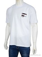 Футболка 3188-27 white Мир / p. 3XL-6XL / 4пар