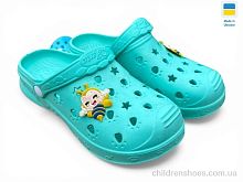 Кроксы 81-82 мята Rai shoes / p. 24-33 / 6пар