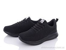 Кроссовки W127 black LQD / p. 36-41 / 8пар