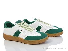 Кроссовки 143-45 whie-green Violeta / p. 36-41 / 8пар