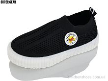 Кроссовки A01603-1 black Super Gear / p. 26-31 / 12пар
