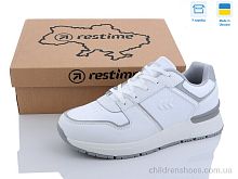 Кроссовки AMO23304 white Restime / p. 41-45 / 8пар