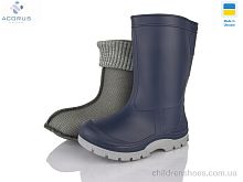 Резиновая обувь Асоль синий Acorus / p. 24-35 / 6пар