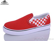 Слипоны 01-222 red Jibukang / p. 35-40 / 12пар