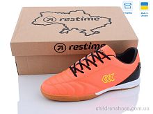 Футбольная обувь DW023024 orange-black Restime / p. 36-40 / 8пар