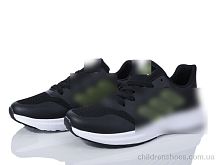 Кроссовки HD8(2356-2) black-green Violeta / p. 40-45 / 8пар