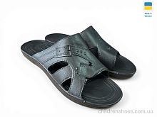 Шлепки Пряжка чорний Rai shoes / p. 40-45 / 6пар