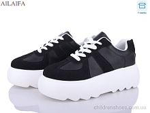 Кроссовки 6029 black Ailaifa / p. 36-41 / 6пар