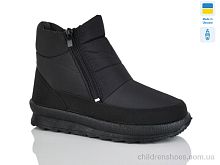 Ботинки 114 чорний однотон. Selena / p. 37-41 / 8пар