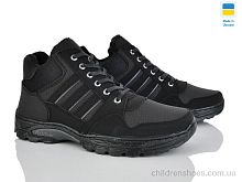 Кроссовки Б531 чорний Paolla / p. 40-45 / 8пар