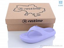 Шлепки TWL22272 lavander Restime / p. 35-39 / 24пар