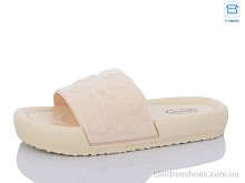 Шлепки X31 beige Hongquan / p. 36-41 / 8пар