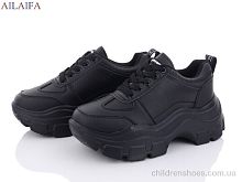 Кроссовки A07-1 all black Ailaifa / p. 36-41 / 6пар
