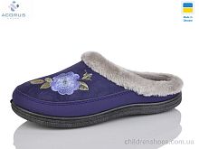 Тапки T01 бузковий Acorus / p. 37-41 / 8пар