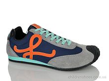 Кроссовки A2990-4 grey-blue Violeta / p. 41-45 / 8пар