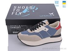 Кроссовки UWB24096 blue-grey Restime / p. 36-41 / 8пар