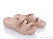 Шлепки W407-4 apricot Violeta / p. 36-41 / 8пар