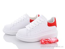 Кроссовки 20-657 white-red Violeta / p. 36-40 / 8пар