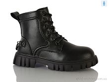 Ботинки Y100(0580B) black DINO ALBAT / p. 32-37 / 6пар