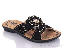 Шлепки K26-Elena 2 black (25-29) DeMur / p. 25-29 / 6пар